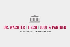 Logo Rechtsanwälte, Steuerberater Dr. Wachter, Tisch , Judt & Partner, Heilbronn